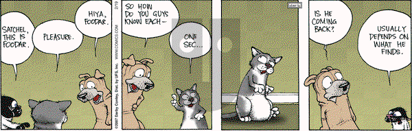 Get Fuzzy on Monday February 19, 2007 Comic Strip