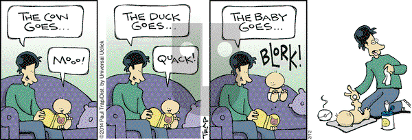 Thatababy on Wednesday February 12, 2014 Comic Strip