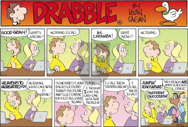 Drabble on Sunday May 1, 2016 Comic Strip