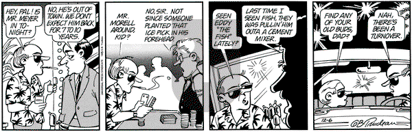 Doonesbury on Wednesday December 6, 1995 Comic Strip