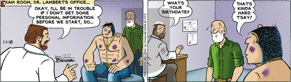 Alley Oop on Monday November 18, 2013 Comic Strip