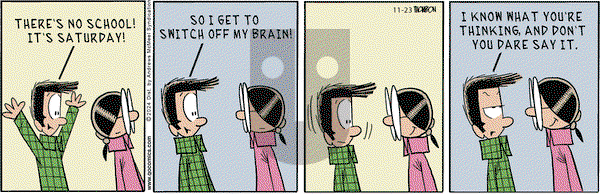 Grand Avenue on Saturday November 23, 2024 Comic Strip