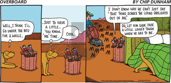 Overboard on Sunday April 11, 2021 Comic Strip