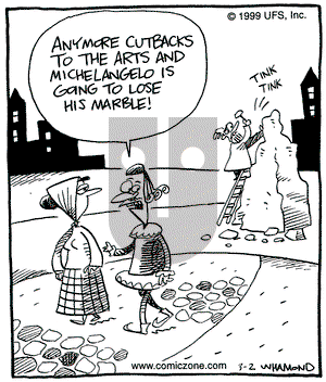 Reality Check - Tuesday March 2, 1999 Comic Strip