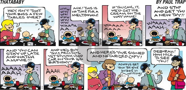 Thatababy on Sunday October 15, 2017 Comic Strip