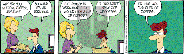 The Buckets on Monday March 11, 2013 Comic Strip