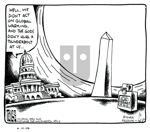 Tom Toles on Tuesday June 10, 2008 Comic Strip