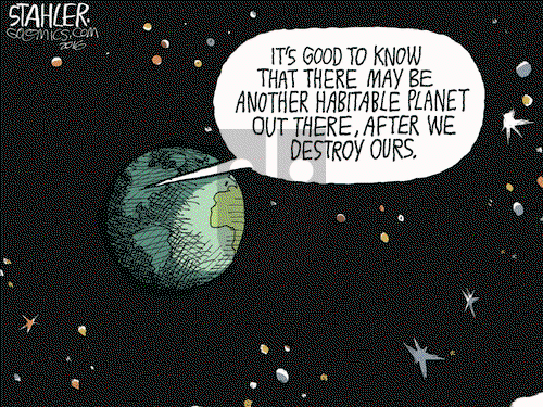 Jeff Stahler on Saturday August 27, 2016 Comic Strip