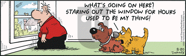 Frank and Ernest on Thursday August 20, 2020 Comic Strip