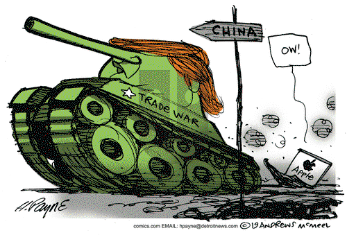Henry Payne on Tuesday January 8, 2019 Comic Strip