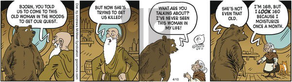 Alley Oop on Thursday April 10, 2025 Comic Strip