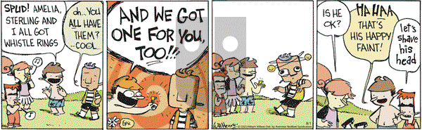Wallace the Brave on Saturday August 1, 2020 Comic Strip