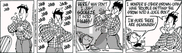 Rose is Rose on Saturday February 11, 2006 Comic Strip