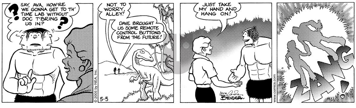Alley Oop - Thursday May 5, 2005 Comic Strip