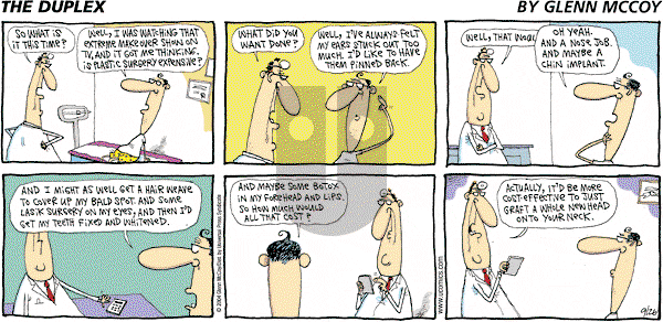 The Duplex on Sunday September 26, 2004 Comic Strip