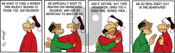 Arlo and Janis on Friday December 27, 2013 Comic Strip
