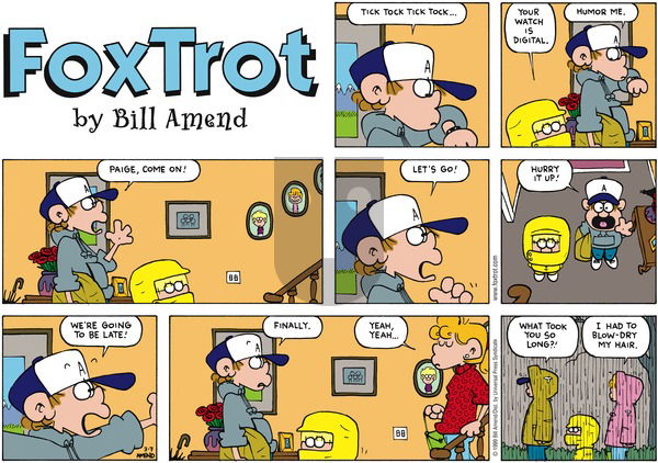 FoxTrot - Sunday March 7, 1999 Comic Strip
