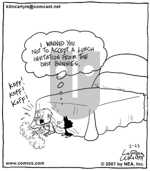 Kit 'N' Carlyle on Friday February 23, 2007 Comic Strip