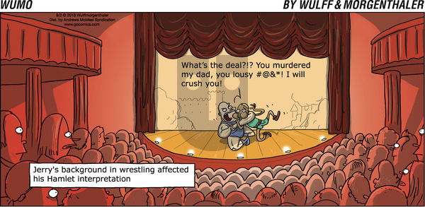 WuMo on Sunday September 2, 2018 Comic Strip