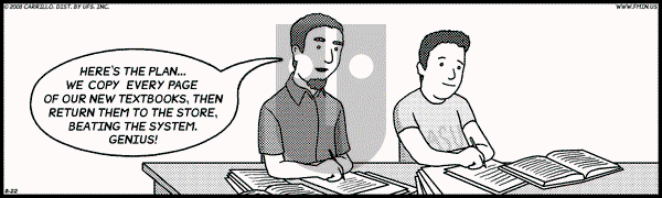 F Minus on Friday August 22, 2008 Comic Strip