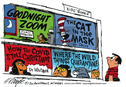 Henry Payne on Wednesday December 2, 2020 Comic Strip