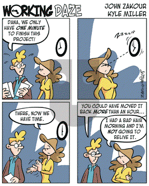 Working Daze on Friday April 7, 2006 Comic Strip