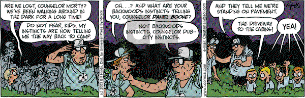 Cleats on Friday August 1, 2003 Comic Strip