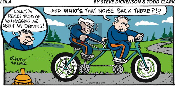 Lola on Sunday December 18, 2005 Comic Strip