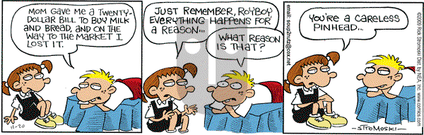 Soup to Nutz - Old on Friday November 20, 2009 Comic Strip