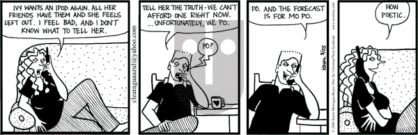 Clear Blue Water on Friday August 25, 2006 Comic Strip