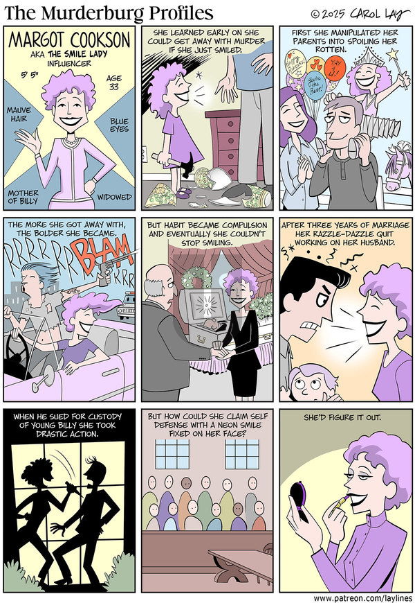 Lay Lines on Monday March 24, 2025 Comic Strip