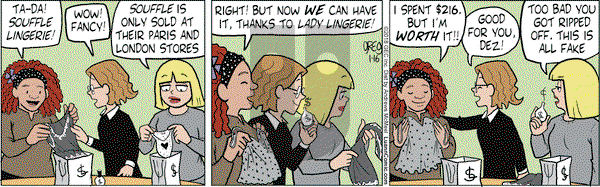 Luann on Tuesday January 16, 2018 Comic Strip