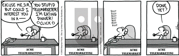 Pearls Before Swine on Tuesday April 15, 2003 Comic Strip