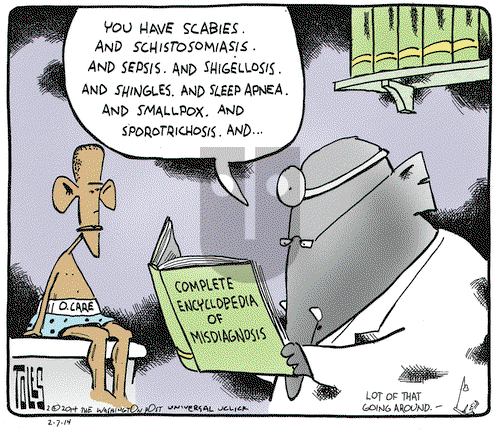 Tom Toles on Friday February 7, 2014 Comic Strip