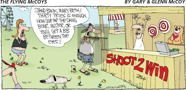 The Flying McCoys - Sunday July 31, 2011 Comic Strip
