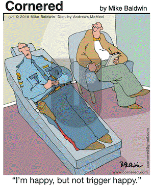 Cornered on Wednesday August 1, 2018 Comic Strip