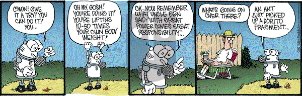 Monty on Saturday July 6, 2019 Comic Strip
