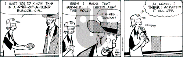 Lucky Cow on Monday December 17, 2007 Comic Strip