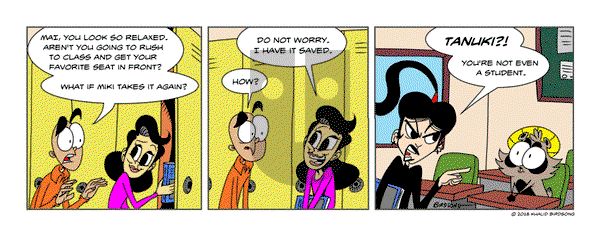 Little Fried Chicken and Sushi on Wednesday October 23, 2024 Comic Strip