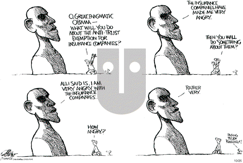 Pat Oliphant on Monday October 26, 2009 Comic Strip