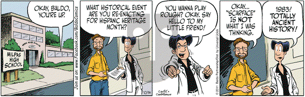 Baldo on Friday October 14, 2011 Comic Strip