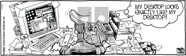 The Buckets on Tuesday January 22, 2002 Comic Strip