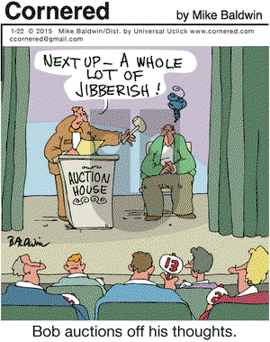 Cornered on Thursday January 22, 2015 Comic Strip