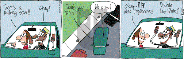 The Knight Life on Tuesday December 23, 2014 Comic Strip