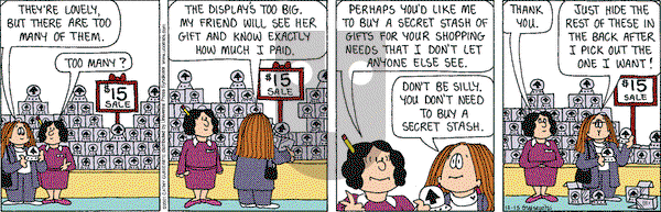 Cathy Classics on Friday December 14, 2012 Comic Strip