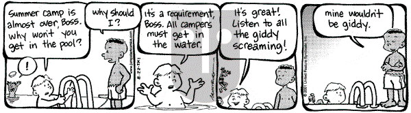 JumpStart on Wednesday August 22, 2001 Comic Strip