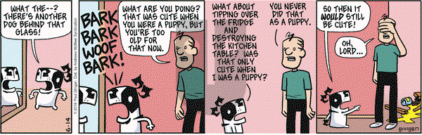 Pooch Cafe on Thursday June 14, 2018 Comic Strip
