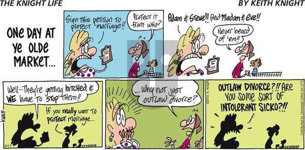 The Knight Life on Sunday June 17, 2012 Comic Strip