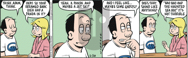 Adam@Home on Wednesday February 20, 2019 Comic Strip