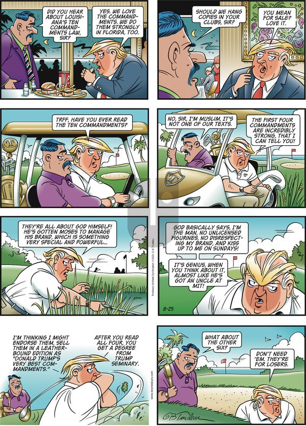 Doonesbury - Sunday August 25, 2024 Comic Strip